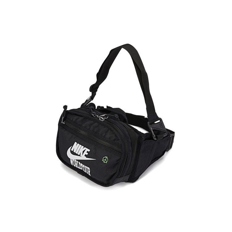 

Nike Classic Logo Sports Casual Simple Fabric Handbag Shoulder Bag Crossbody Bag Regular Men bags Black DH3079-010 Black