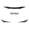 MP M4 PSM Style Rear Bumper Spoiler Lip for BMW 2 Series F22 F23 F87 2014-2021 Roof Trunk Wing Tail Top Wing Rear Wing