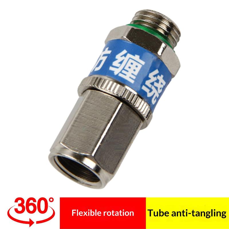 Premium Material 360° Swivel Spray Connector Anti-Winding M14x1.5 Thread 1Pcs for Home Yard Cleaning Hose Joint
