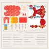 Chinese New Year Craft Kits Lions Dance Themed Lanterns Easy Assembly Holiday Classroom Activity Supplies