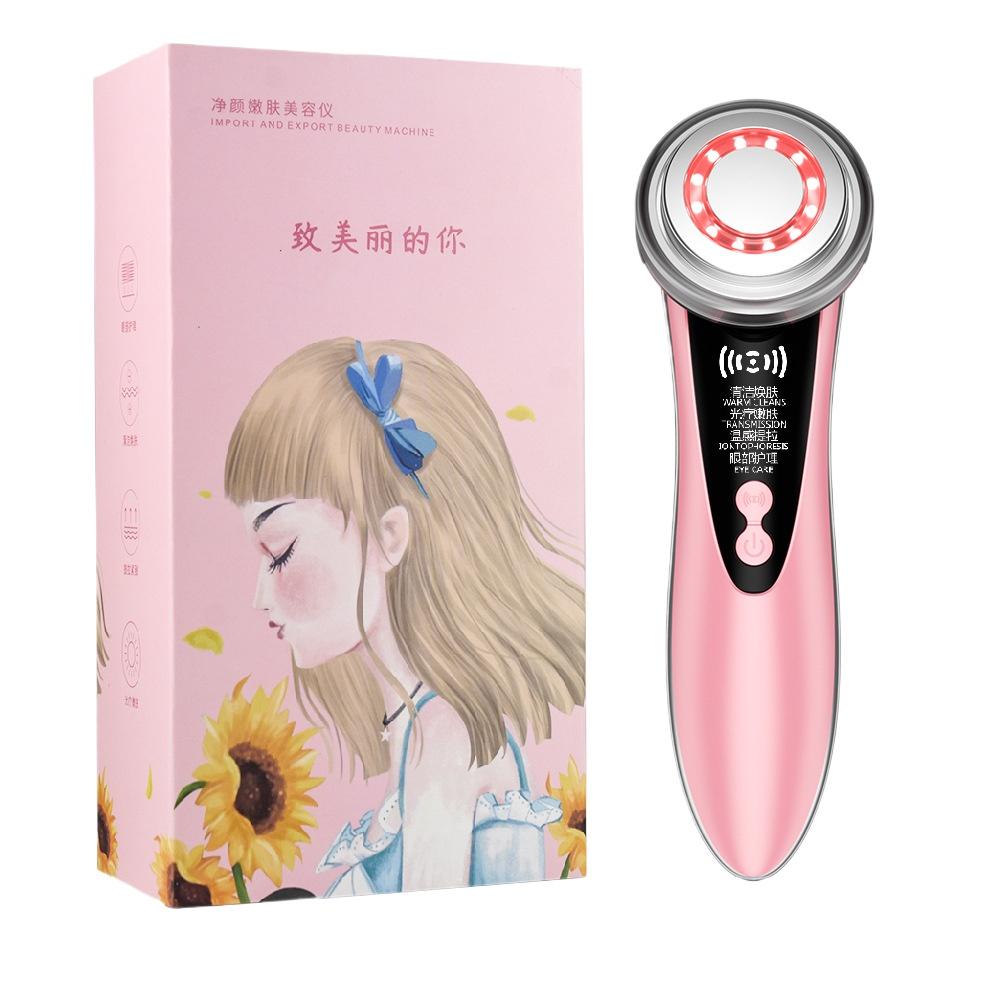 Beauty Instrument Household Introducer Export Face Wash Instrument Cleanser Photon Rejuvenator Color Light Firming Instrument