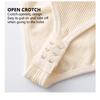 Seamless Strapless Vest Yoga Bodysuit Shapewear Ribbed Bodysuit Sports Bodysuit for Yoga