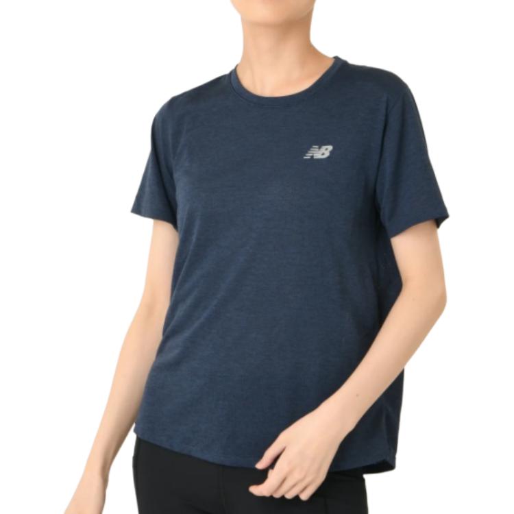 New Balance T Shirt Women's Marine Blue WT41253-NNH