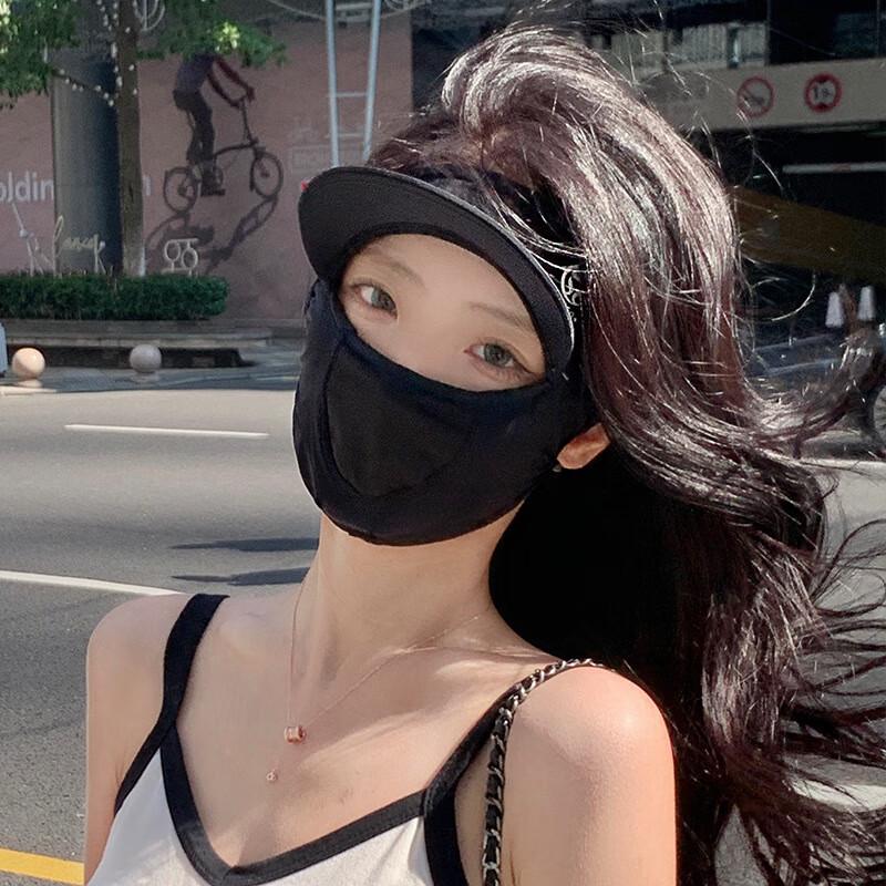 MEET SUNNY Ice Silk Sun Protection Face Mask