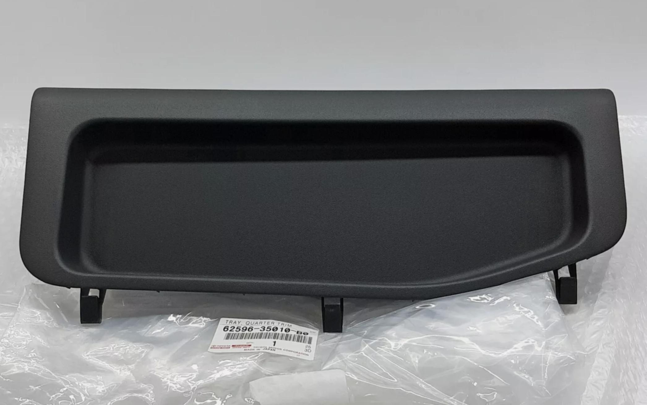 

TOYOTA OEM Genuine Tray, Quarter Trim Pocket 62596-35010-B0