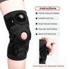 1Pcs Hinged Knee Brace, Adjustable Knee Support Wrap for Men Women, Pain Relief Swelling, Patellar Tendon Support Sleeve for Strains