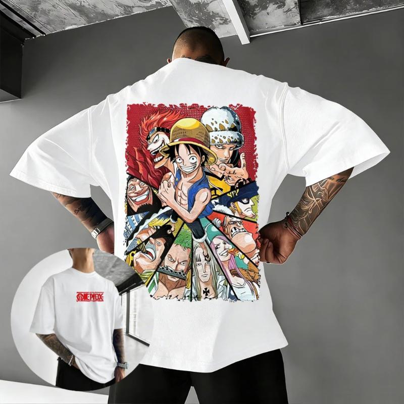One Piece Luffy Anime T Shirt Men Women Cartoon Graphic Tee Casual Cotton Tops Streetwear Kawaii Cosplay Y2k Clothes 2026 Summer