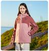 Jacket two-piece set white duck down liner high-end mountaineering suit women's print LOGO