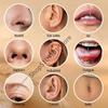 Taper Insertion Pin Tool Internal Thread Piercing For Tragus Lip Nose Piercing Stretching Tool Jeweler's Pick Up Tool