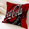 C-COCA-COLAS Pillowcase toon Gift Cushion Cover Bedroom Home Sofa Chair Seat Decor pillow case
