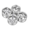 Aluminum Alloy Shock Front Rear Uprights Steering Arms Wheels Tires for Tamiya TT-02B Chassis Upgrade Parts 1/10 Buggy Car
