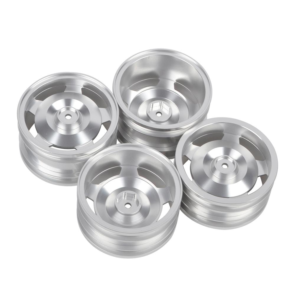 Aluminum Alloy Shock Front Rear Uprights Steering Arms Wheels Tires for Tamiya TT-02B Chassis Upgrade Parts 1/10 Buggy Car
