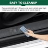 For BMW Mini Cooper S F66 F67 2024 2025 Car Door Sill Stickers Threshold Protector PU Leather Carbon Texture Decals Accessories