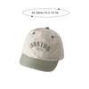 Letter Embroidered Duck Tongue Cap Quick Drying Baseball Cap Retro Summer Hat  6-36Month Kids