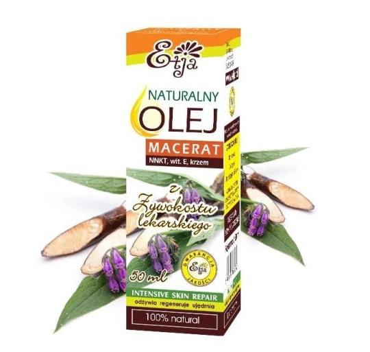 Huile cicatrisante biologique infusée à la consoude - 50 ml