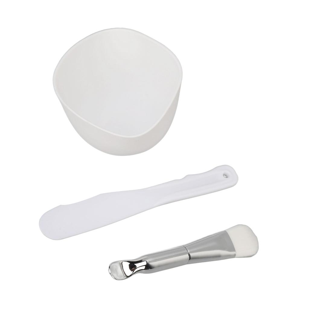 Face Mask Mixing Bowl Set DIY Portable Spatula Face Mask Tool Kit with Soft Brush
