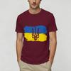 Ukraine Ukrainian Flag T Shirt for Unisex Cotton Funny TShirt O Neck Tees Short Sleeve Clothes Big Size