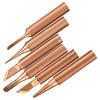 6pcs  Free Copper Iron Solder Tip K SK 1C 3C B I For 936 Soldering Stations