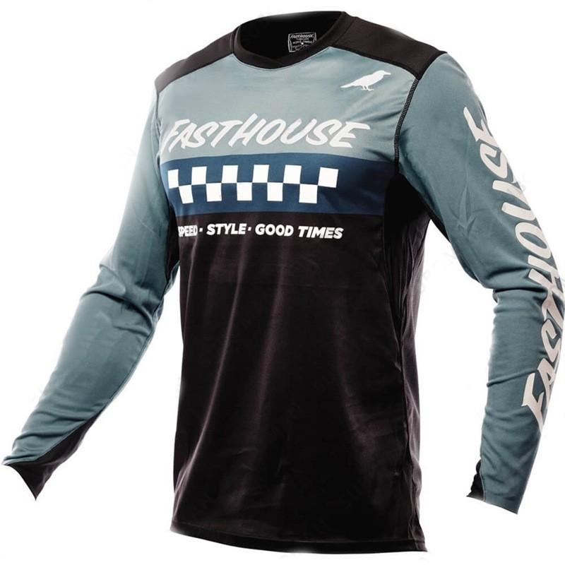 Herren Damen Mountainbike Radtrikot Set Schnelltrocknend Atmungsaktiv Off-Road MTB Bekleidung Trail Riding Dirt Biking