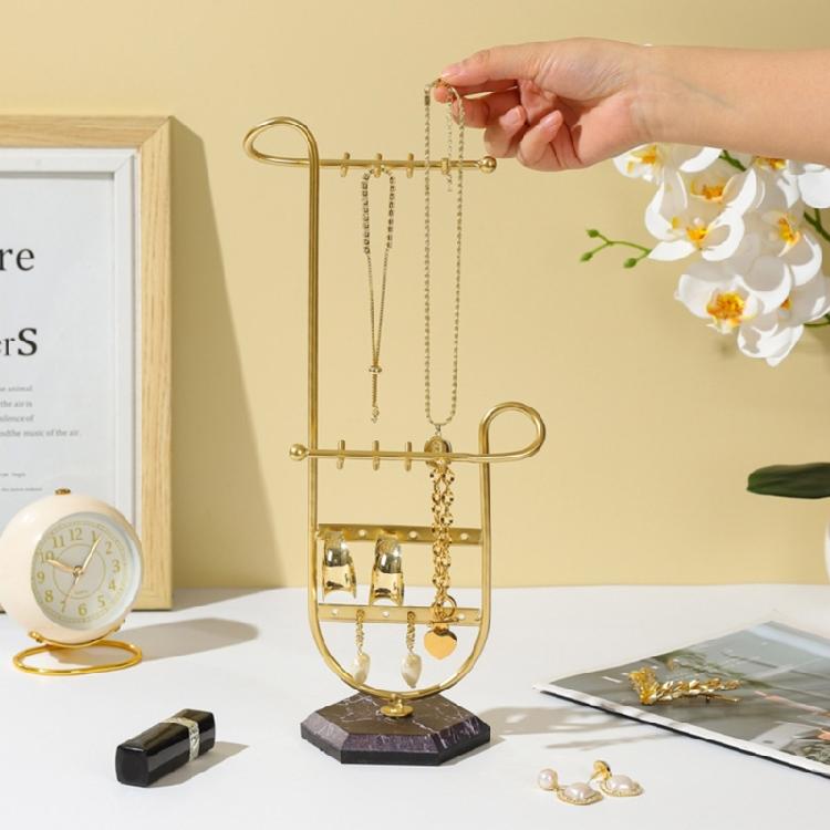 Storage Rack for Earring Necklace Bracelet Organizer Showcase Storage Holder