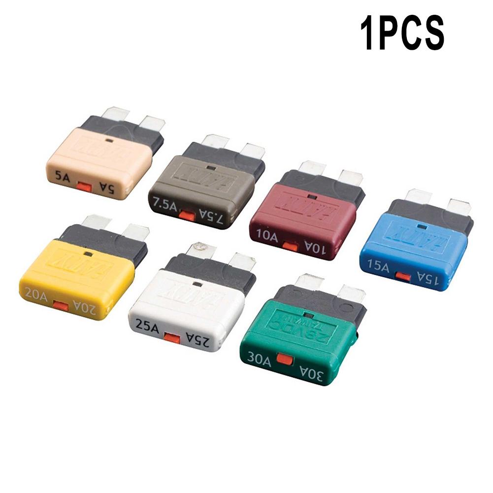 12V 24V Circuit Breaker Blade Fuse Resettable 1PCS 530A Auto Thermal Reset for Standard Automotive and Marine Use Circuit Breaker 6