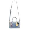 Coach Bolso de Hombro de Mezclilla con Colgante de Logo Rowan para Mujer Color Índigo Claro CDY74-IMNIM