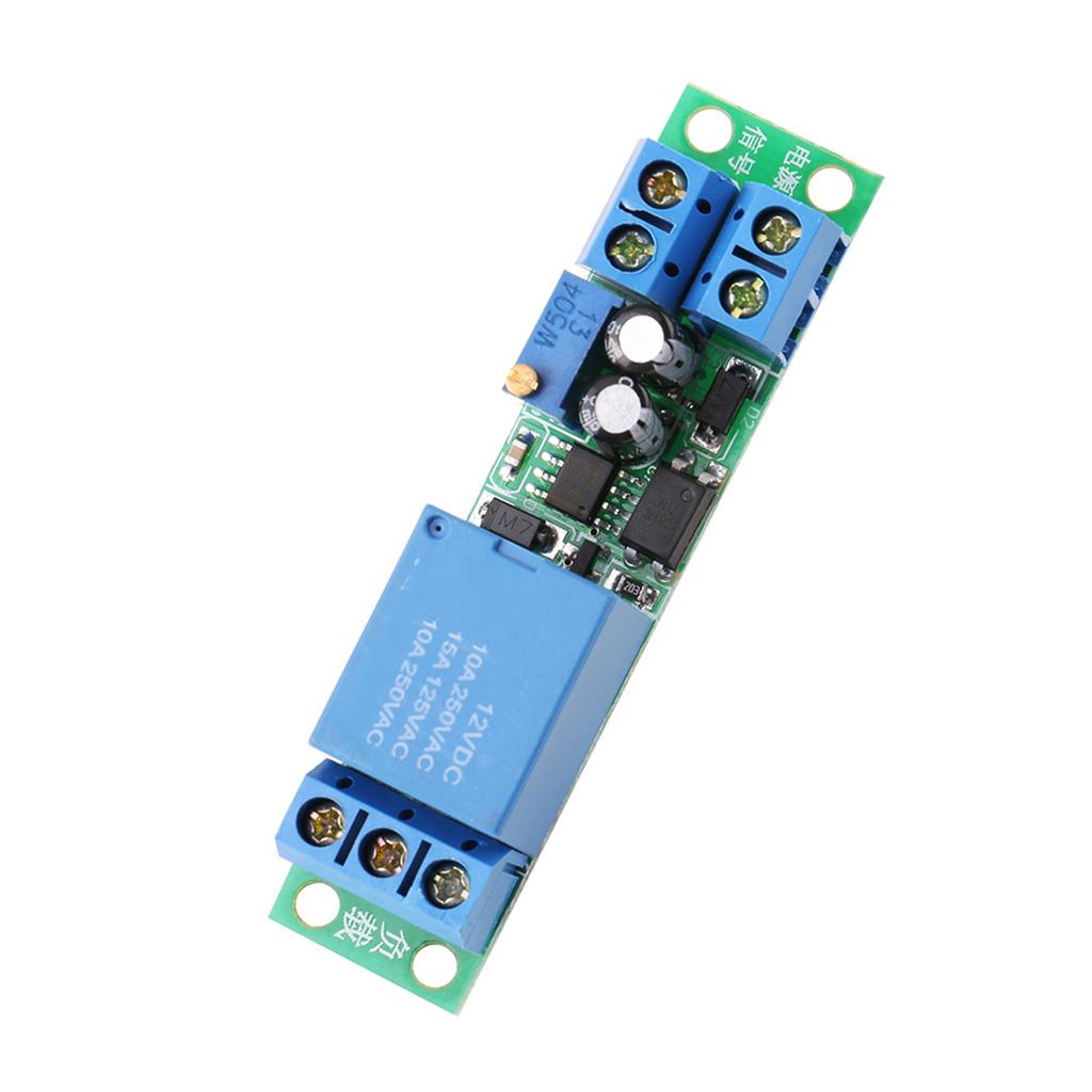 DC12V Adjustable Signal Trigger Turn Off Delay Timer Switch Relay Module