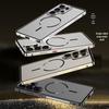 Magnetic Metal Frame Phone Case with Heat Dissipation for Samsung S23 Ultra/S24 Ultra