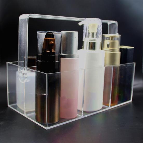 Utensil Holder Fork Spoon Organizer Durable Construction Large Capacity Transparent Design Tableware Storage Box Flatware Caddy