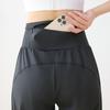 Sommer Damen Lockere Gymnastikshorts mit Taschen Schnelltrocknend Laufen Yoga Workout Sportshorts Outdoor-Sport