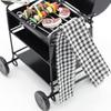 1 Set Doll House Accessories Kitchen BBQ Stuff Model Meat Skewers Steak Oil Bottle Smooth Surface Anti-crack Good Detail Photo Prop Dollhouse