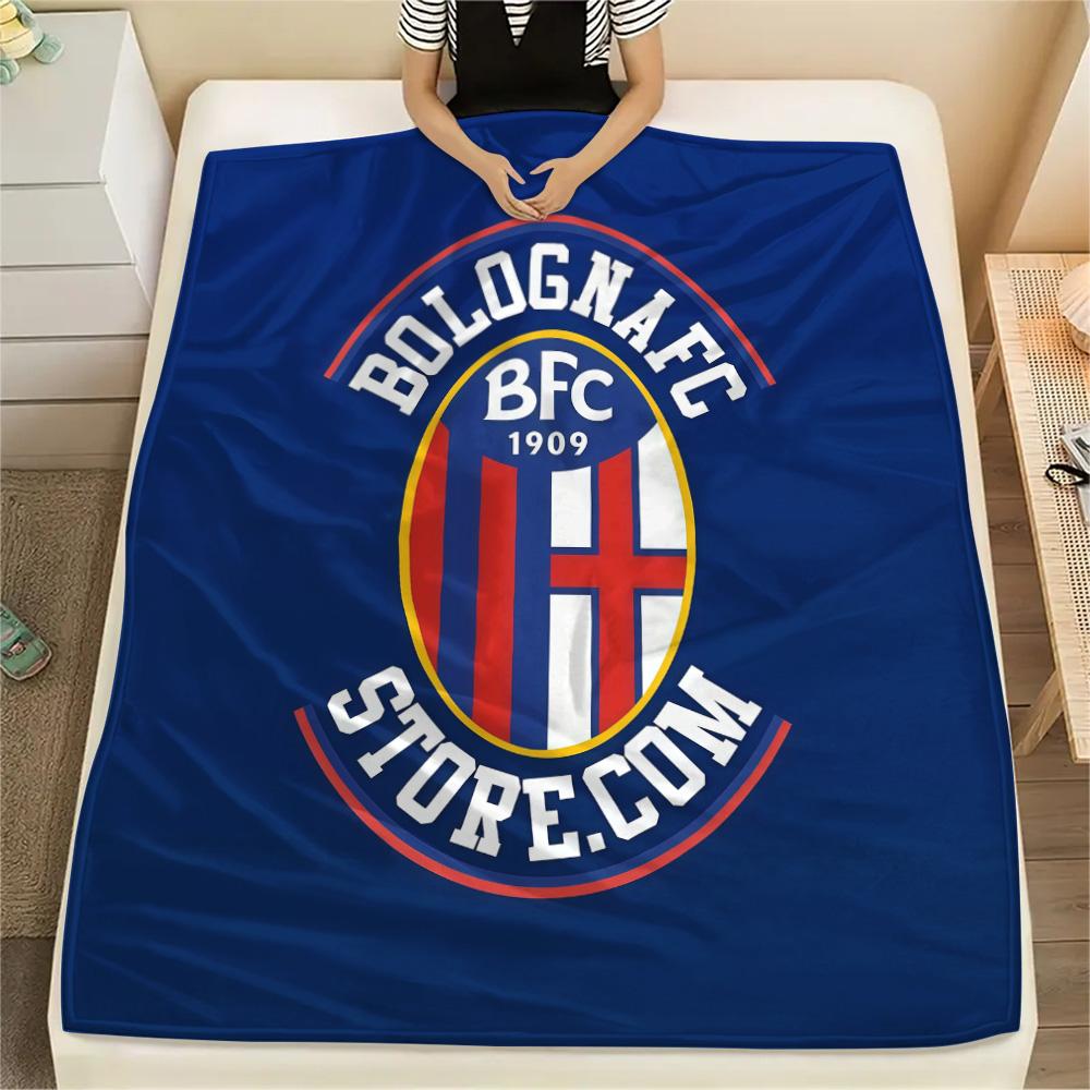 Bologna Flannel Blanket, High quality Comfortable for All Seasons, Home Decor, Warmth and Comfort