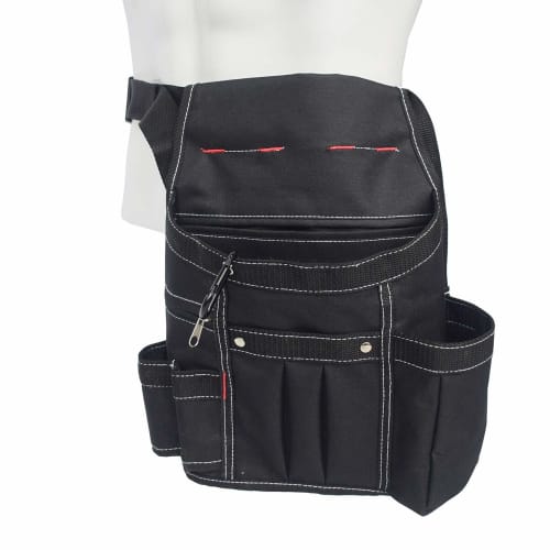GUNSEED Tool Pouch with Belt, Holds Many Tools (Black)