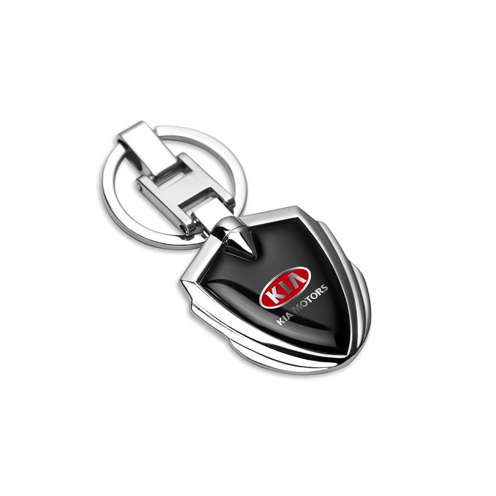 2026 Hot Car Sticker Fashion Keychains Keyring Car Key Ring Pendant for KIA Sportage Niro Rio Ceed Cerato Soul Sorento Picanto O