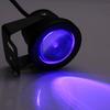 Marine Boat Yacht 10W 12V RGB LED Spot Light Rainproof Lamp with Remote Control Black