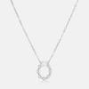METROCITY JEWELRY M Basic Sterling Silver White Necklace A243SN9109WPA