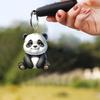 2026 Christmas Countdown Calendar Cute Panda Pendant Christmas Tree Decoration 2D Acrylic Animal Ornaments Party Gift
