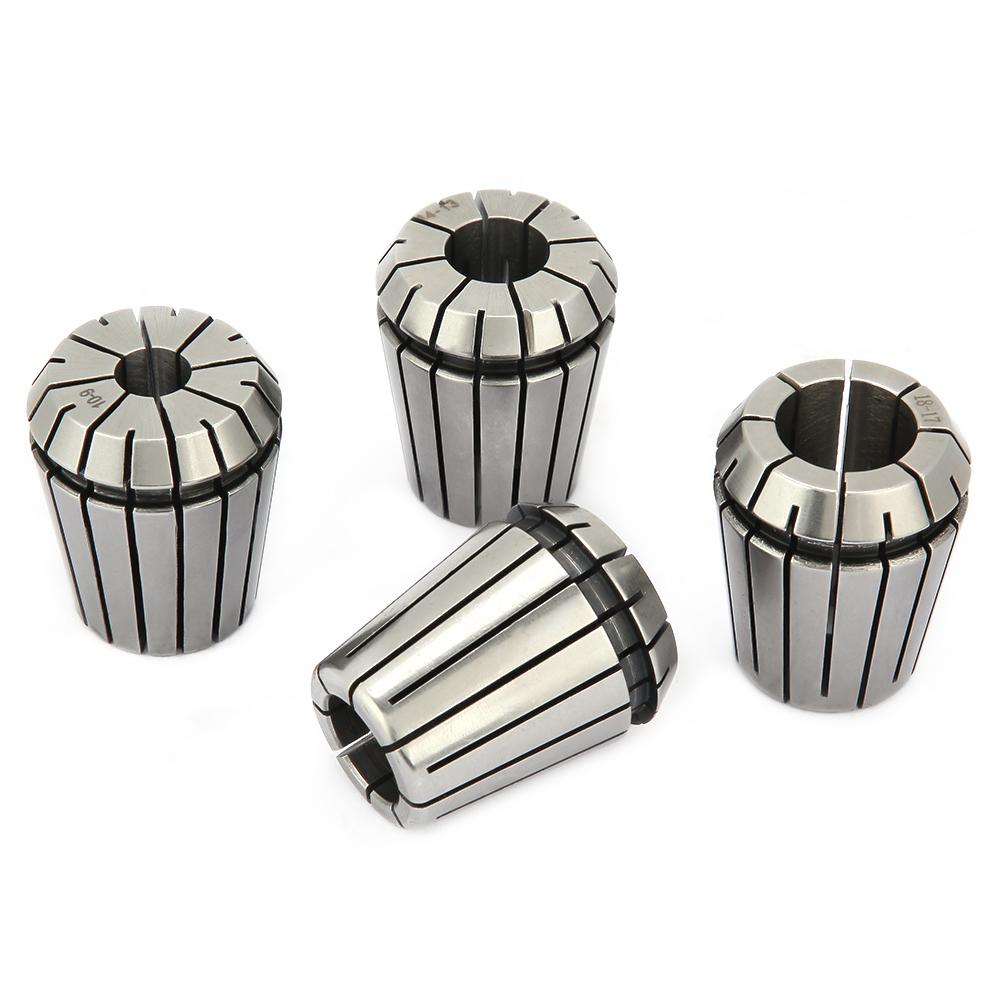 8 ST Manganstål ER32 Precisionsfjäderhylschuck för CNC Fräsning Svarv Gravyrmaskin