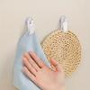 1/4PCS Multifunctional Bathroom Towel Storage Clip Kitchen Small Hook Rotating Household Suction Cup Punch-free Clip