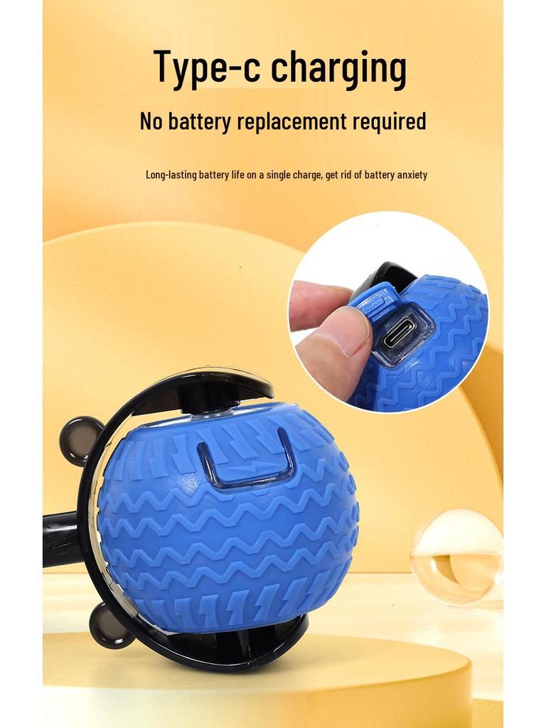 Smart Electric Cat Toy: Automatic Obstacle-Avoidance Rolling Ball for Self-Entertainment