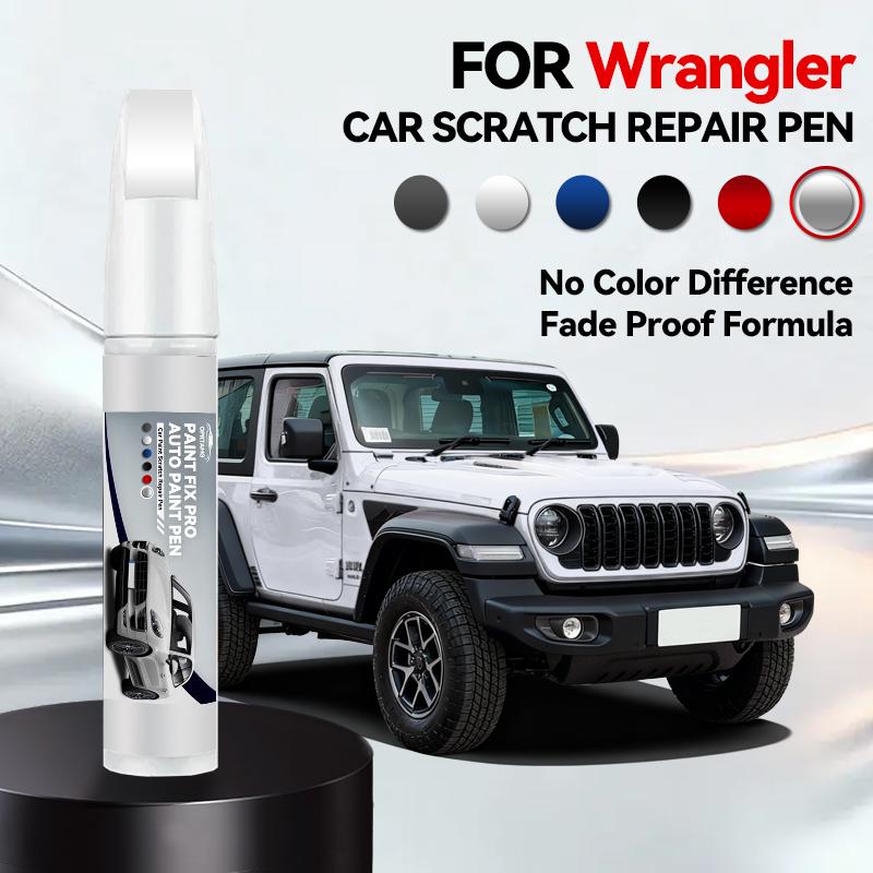 

Hot Car Dedicated For Jeep Wrangler 1987-2025 YJ YJ TJ JL Paint Repair Pen Touch Up Scratch Remover DIY Auto Accessories Black W срібний
