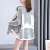 Women's Mink Fleece Coat Thickened Contrasting Faux Mink Fleece Knitted Cardigan Coat Plush Knitted Jacket