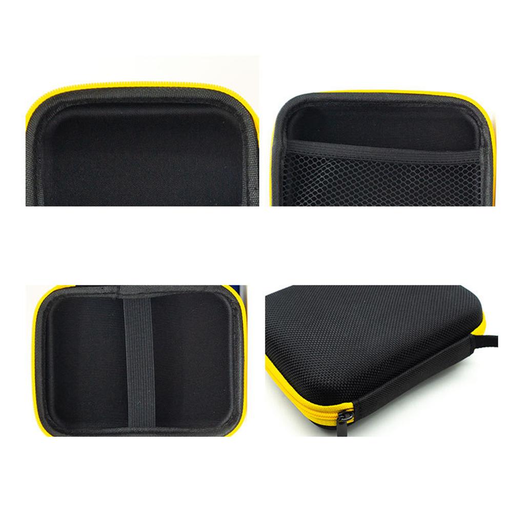 Přenosná ochranná taška EVA na přenášení Nárazuvzdorný pevný kryt Shell Úložné pouzdro proti pádu pro herní konzoli MiyooMini Plus