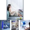 Desktop Fan With Rechargeable Battery For Office And Outdoor Use