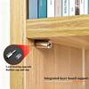 Metal Self Tapping Shelf Support Screws 100PCS Rust Proof Easy Install for DIY Home Furniture Shelf Mounting