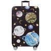 Luggage Case Thin Protective Cover Cartoon Pattern Trolley Travel Leather Box