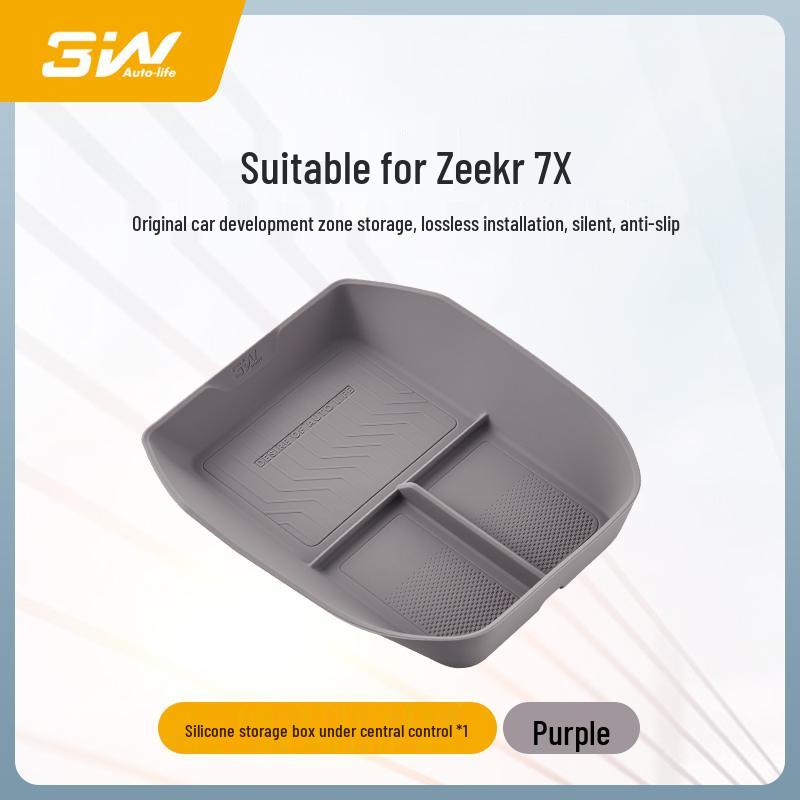 Zeekr 7X Mittelkonsolen-Silikon-Anti-Rutsch-Schutzmatte mit Wireless Charging-Kompatibilität