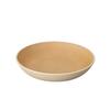 Kanosuke Earth Color Antibacterial Round Plate, M, Ivory, 17.8 Cm
