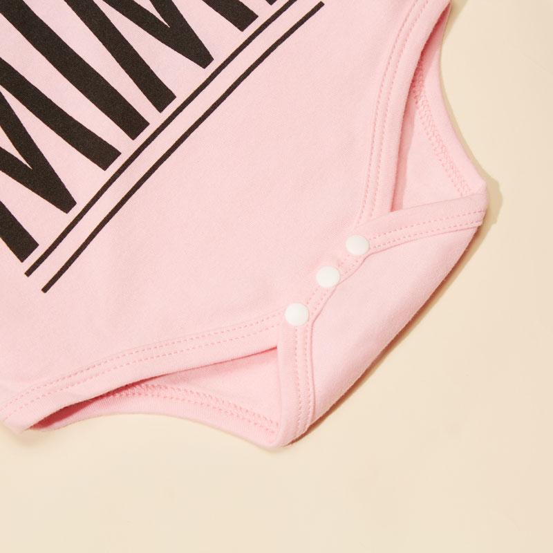 Cute & Comfy Cotton Short Sleeve Baby Jumpsuits With "DON'T MAKE ME CALL MY MIMI" Funny Print