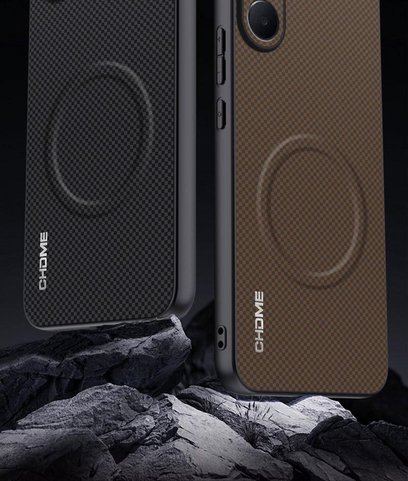 Realme C33 Full Coverage Protective Phone Case - Anti-Drop, Stylish Magnetic Buckle, Textured Finish